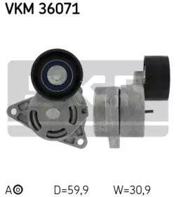 Поликлиновойремень / комплект SKF для NISSAN INTERSTAR Фургон (X70) dCi 120